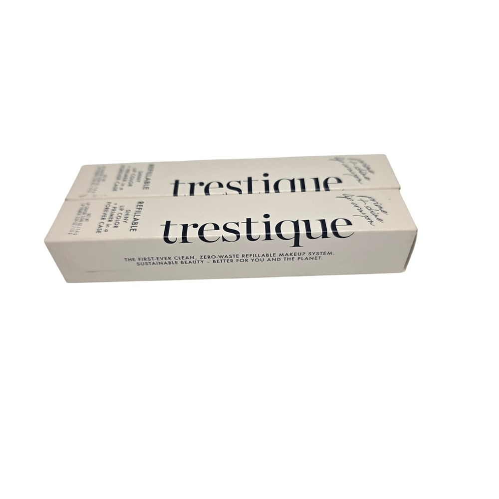 Trestique Prime + Shine Lip Crayon Primer Pink Sands Refillable NIB Lot of 2